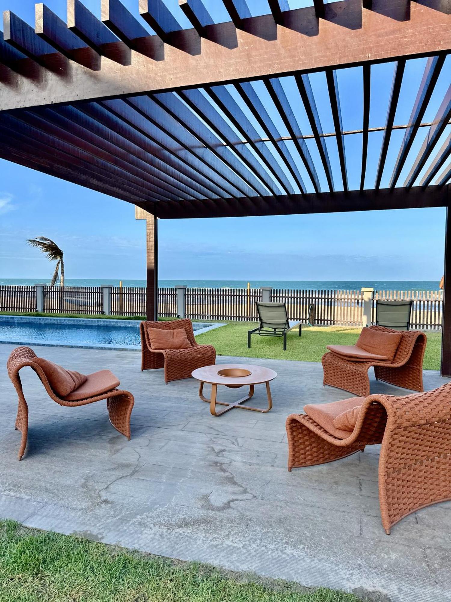 Casa Alto Padrao Beira Mar Ao Lado Do Zorah Beach Trairi - Flecheiras Exterior foto